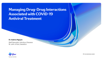 Managing COVID-19 antiviral drug-drug interactions